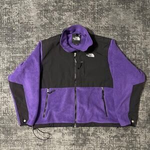 Vintage Purple The North Face Pullover Jacket